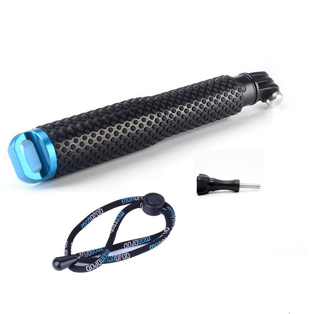 Extendable Action Camera Selfie Stick - Waterproof Aluminum Monopod