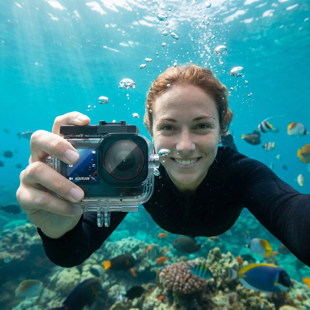 60m Waterproof Housing Case for DJI Osmo Action 6