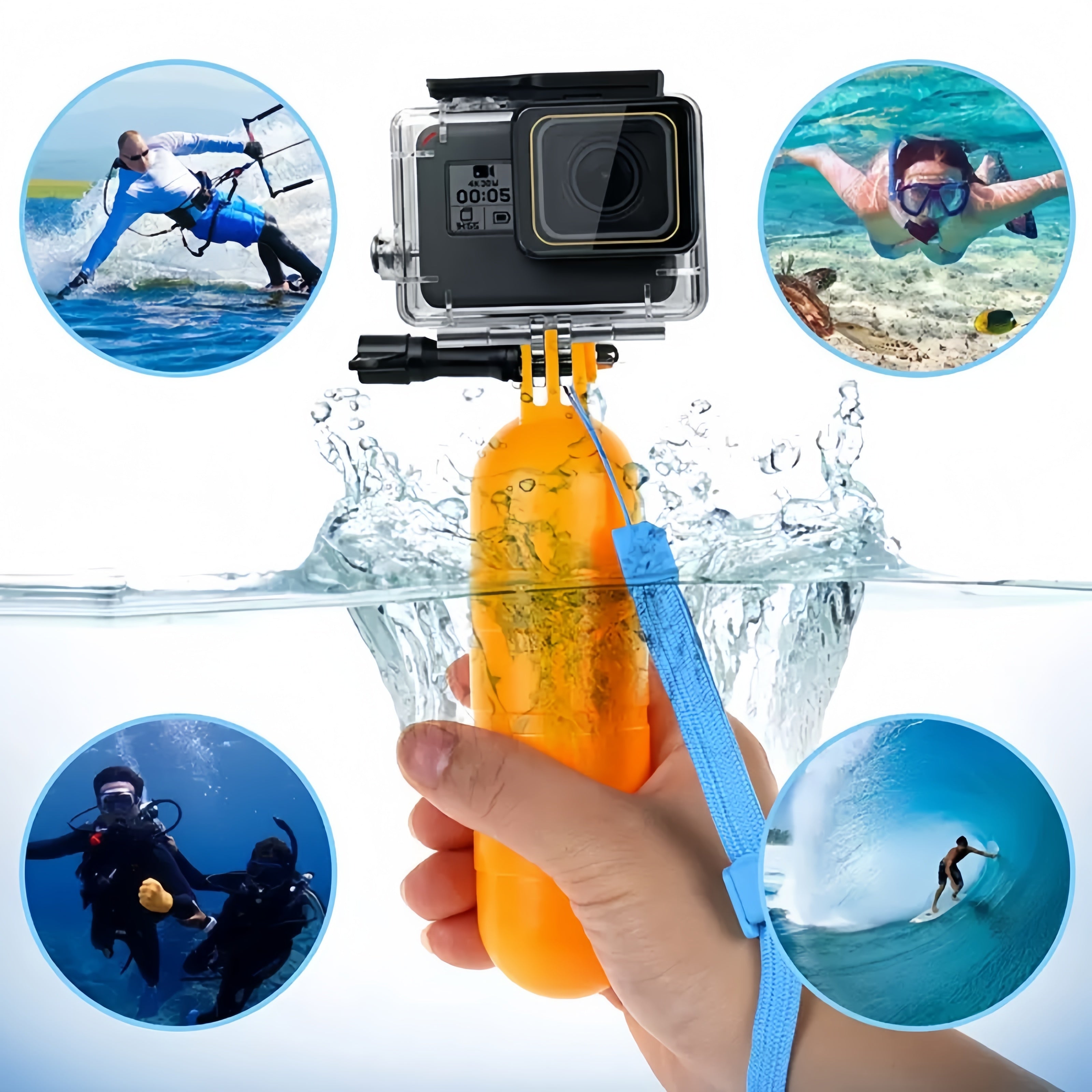 60m Waterproof Housing Case for GoPro Hero 8 Black