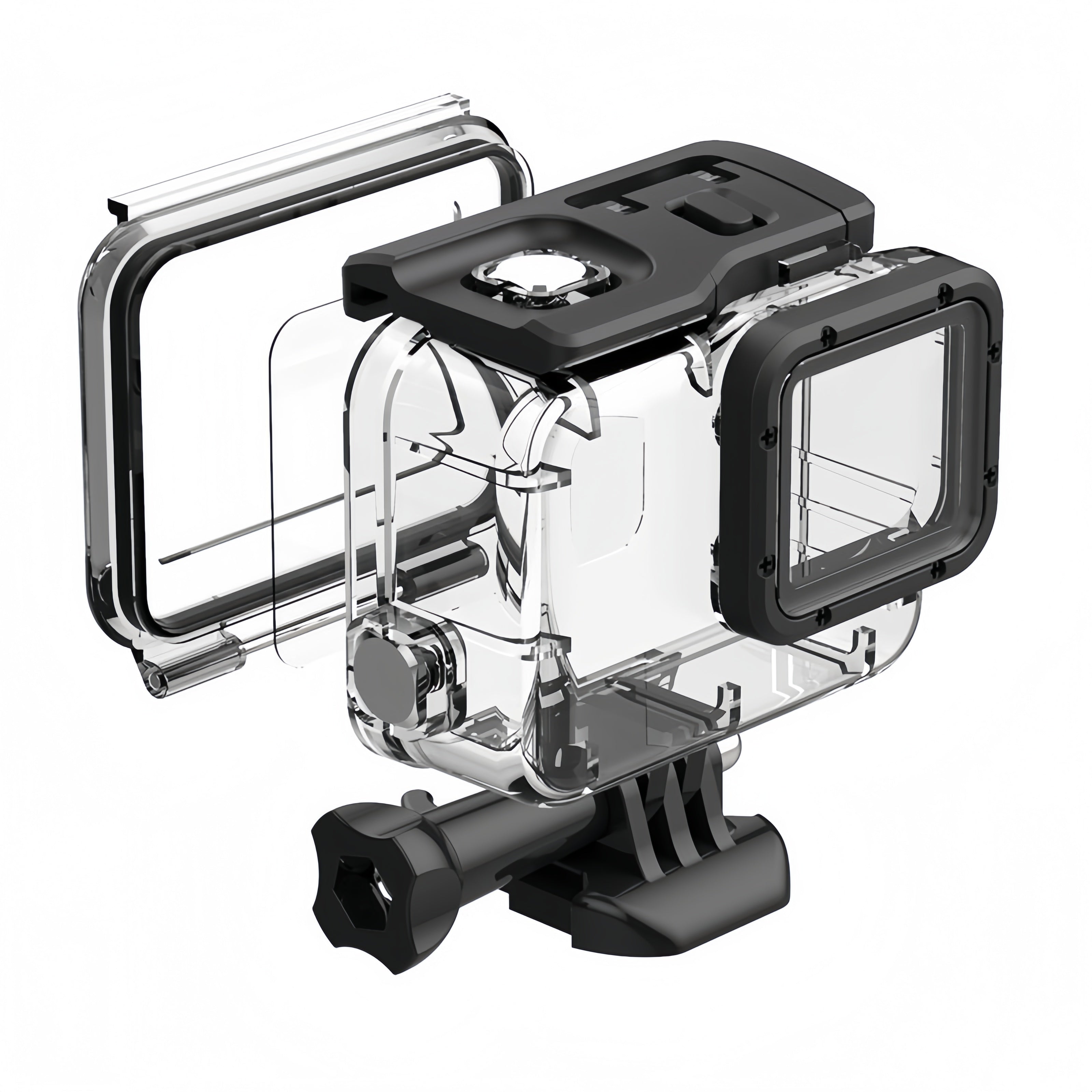 60m Waterproof Housing Case for GoPro Hero 7/6/5 Black